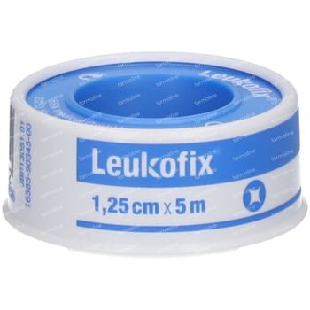 Leukofix Deksel Kleefpleister 1.25cm x 5m 1 st