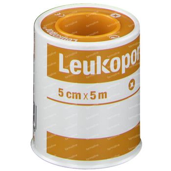 Leukopor® Sparadrap 5 m x 5 cm 02474-00 1 pièce