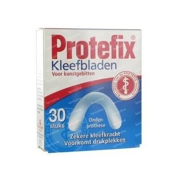 Protefix Kleefbladen Onderprothese 30 st