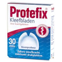 Protefix Feuille Adhésive Supérieures 30 st