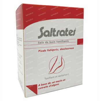 Saltrates Sels de Bain Pieds Fatigués/Endoloris 10 x 20 g sachets