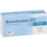 Bromhexine EG 8mg 50 tabletten