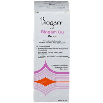 Biogam Cu Fl 60 ml