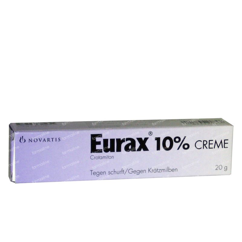 Eurax 20 g crème commander ici en ligne FARMALINE.be