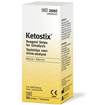 Ketostix Teststrips 50 stuks
