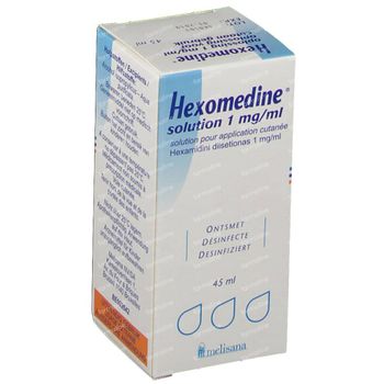 Hexomedine 45 ml oplossing hier online bestellen ...