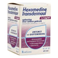 Hexomedine Transdermaal 45 ml oplossing