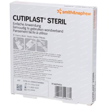 Cutiplast Sterile 10cm x 8cm 5 st
