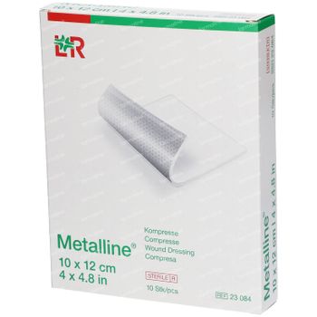 Metalline Compresse Steril 10 x 12cm 23084 10 st