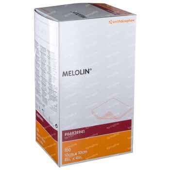 Melolin Stérile Compresse 10 x 10cm 66974941 100 st