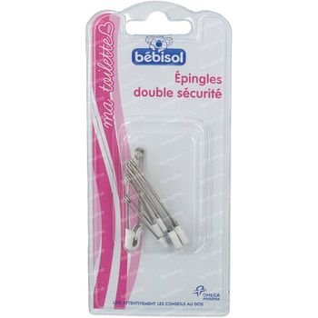 Bebisol Epingle Double Securite 6 st