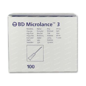 BD Microlance 3 Aiguilles 26G 3/8 SB 0.45x10Mm 100 st