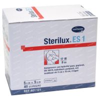 Hartmann Sterilux ES KP Steriel 8PL 5cm x 5cm 40 st