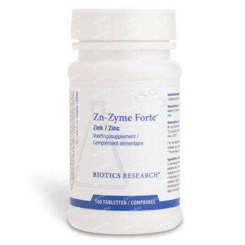 Biotics Research® Zn-Zyme Forte™ 100 tabletten