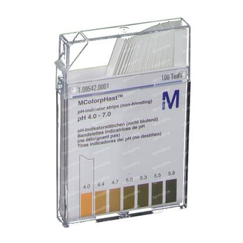 Papier Indicateur pH 4-7 M9542 100 st