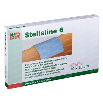 Stellaline 6 Pansement Stérile 10,0X20,0cm 5 st