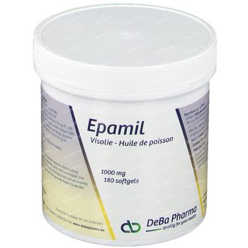 DeBa Pharma Epamil 1000mg 180 capsules