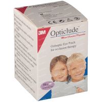 3M Opticlude Oogpleister Junior 6,3cm X 4,8cm 153750 50 st