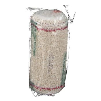 Zeno Bandage De Crêpe 418 10Cmx4M + Filet Rouge 1 st