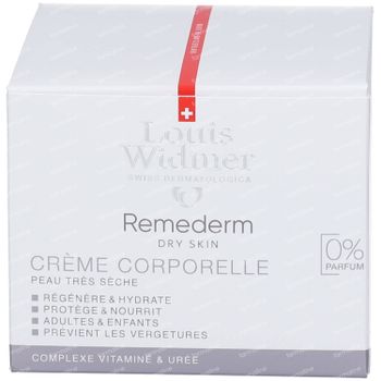 Louis Widmer Remederm Crème Corporelle Sans Parfum 250 ml