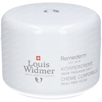 Louis Widmer Remederm Lichaamscrème Zonder Parfum 250 ml
