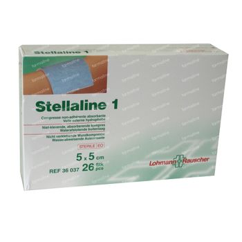Stellaline 1 Non-Adhérente 5cm x 5cm 26 compresses