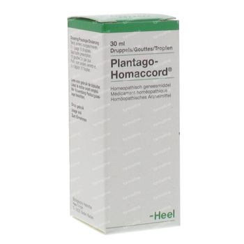 Heel Plantago-Homaccord Gouttes 30 ml