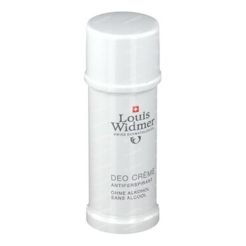Louis Widmer Deo Crème Antiperspirant Sans Parfum 40 ml