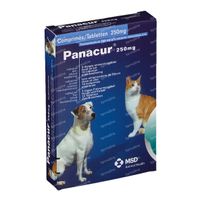 Panacur 250mg Hond en Kat 10 tabletten