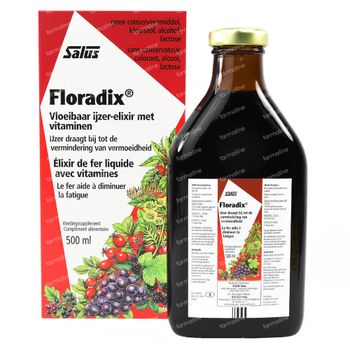Salus Floradix IJzer-Elixir 500 ml