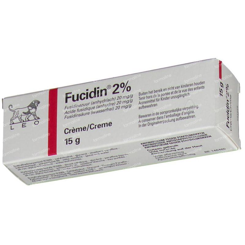 Fucidin Creme Intimbereich Fucidin 2% 15 g crème commander ici en ligne | FARMALINE.be