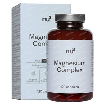 nu3 Premium Magnesium 120 capsules