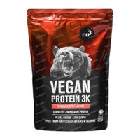 nu3 Vegan Protein 3K Aardbei 1 kg poeder