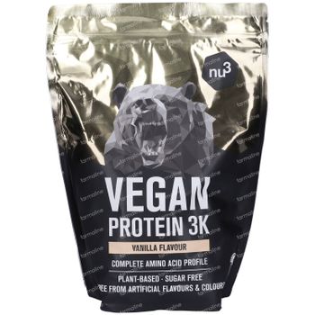 nu3 Vegan Protein 3K Vanille 1 kg poeder