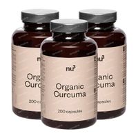 nu3 Premium Curcuma Bio TRIO 3x200 capsules