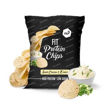 nu3 Fit Protein Chips Sour Cream & Onion 50 g