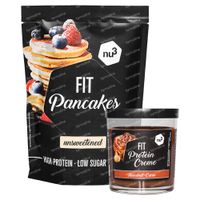 nu3 Fit Pancakes + Fit Protein Crème Hazelnoot 1 set