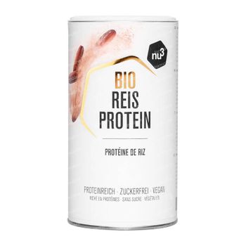 nu3 Rijstproteïne Bio 200 g poeder