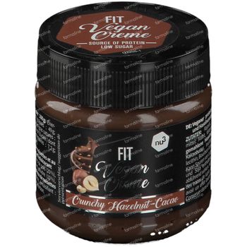 nu3 Fit Vegan Crème Crunchy Hazelnut - Cacao 200 g