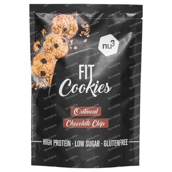 nu3 Fit Cookies Oatmeal - Chocolate Chip 250 g