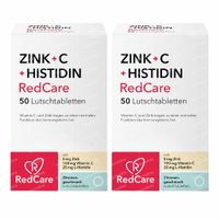 Redcare Zink + C + Histidine DUO 2x50 zuigtabletten