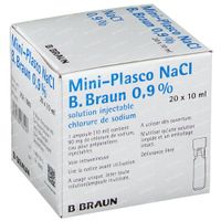 Braun Minipl NaCl 0.9 % 20x10 ml