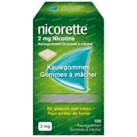 Nicorette® Kauwgom 2mg 105  kauwgoms