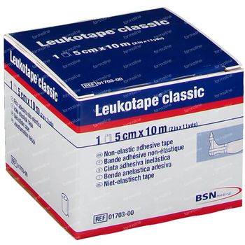 Leukotape® Classic 5 cm x 10 m Blanche 01703-00 1 pièce