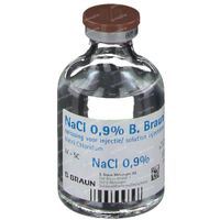 B. Braun NaCl 0,9% Oplossing voor Injectie 20x50 ml oplossing