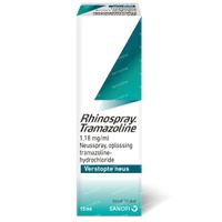Rhinospray Tramazoline 1,18 mg/ml - Verstopte Neus 15 ml spray