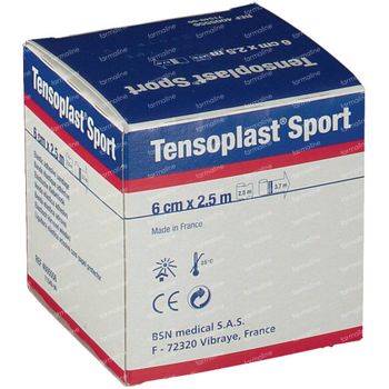 Tensoplast Sport 6cm x 2.5m 1 st