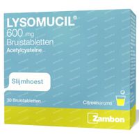 Lysomucil 600mg 30 bruistabletten