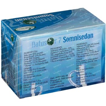 Soria Natural Natusor 7 Somnisedan Tea 20 sachets