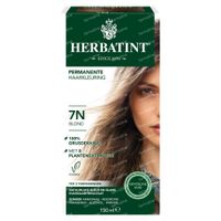 Herbatint 7N Blond – 100% Biologische, Permanente Vegan Haarkleuring – met 8 Plantenextracten 150 ml